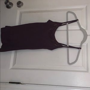 Tight fitted long camisole